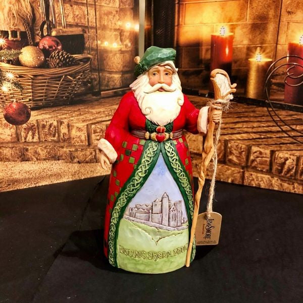 Jim Shore store Irish Santa