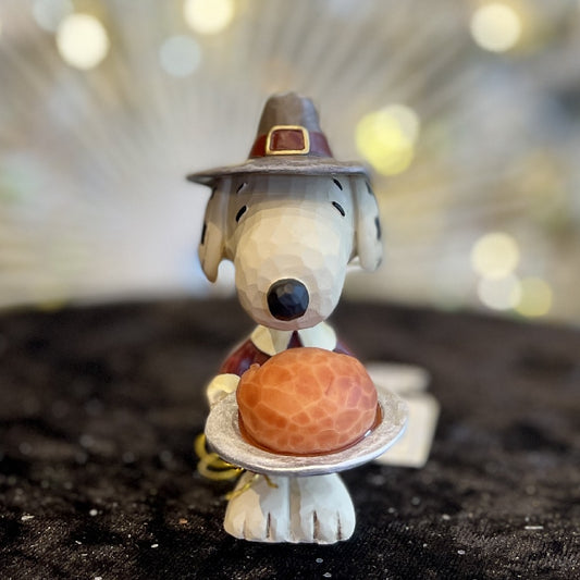 JIM SHORE PEANUTS - SNOOPY PILGRIM 6002779