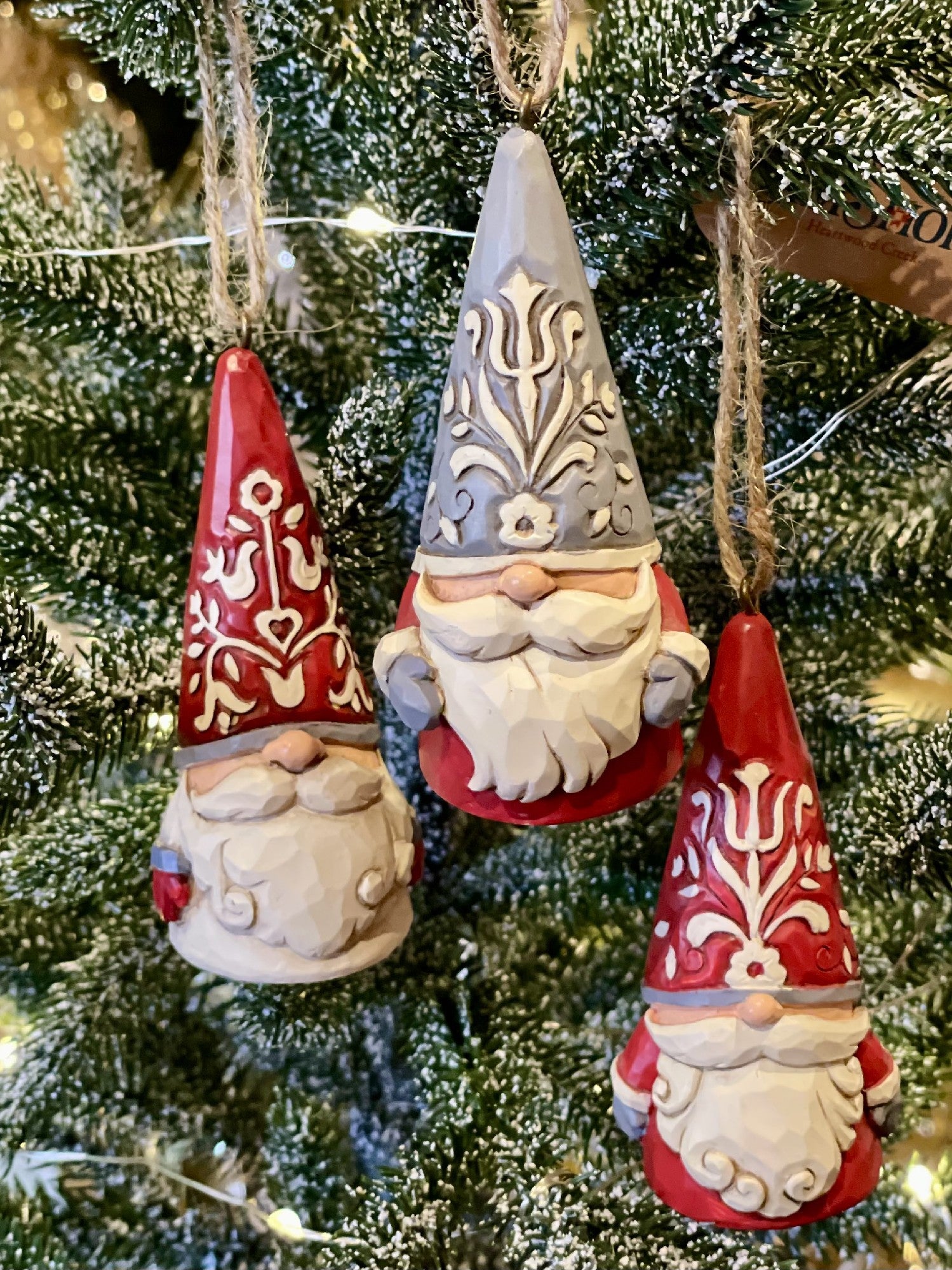 Jim Shore Heartwood Creek Nordic Noel Gnome Tree Ornament