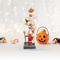 JIM SHORE DISNEY TRADITIONS - HUEY, DUEY & LOUIE TRICK OR TREATERS 6007079