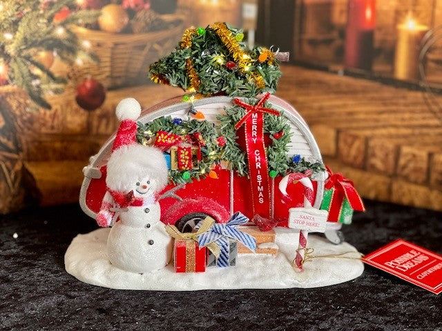 POSSIBLE DREAMS - LIT CHRISTMAS CAMPER 6008481