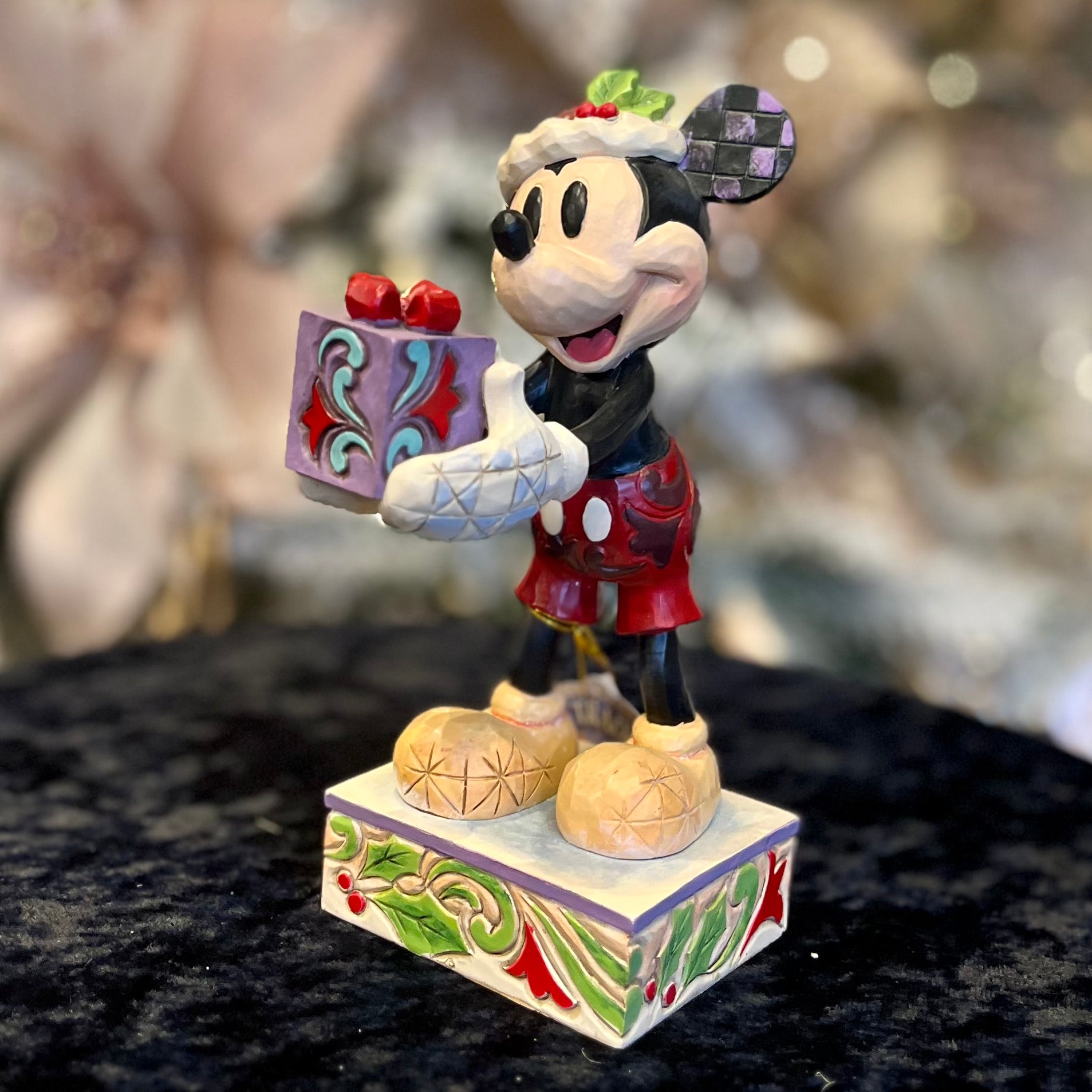 JIM SHORE DIISNEY TRADITIONS - MICKEY SECRET SANTA 6013060
