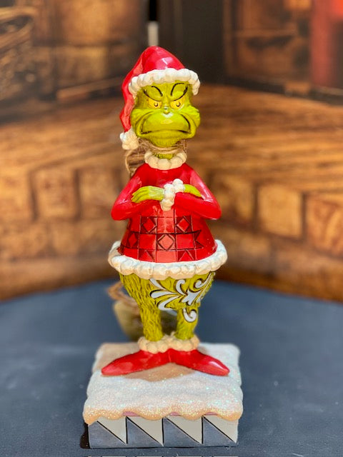 JIM SHORE MEAN GRINCH POSE 6012702