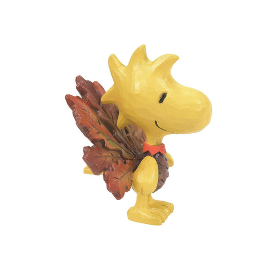 JIM SHORE PEANUTS - WOODSTOCK TURKEY MINI 6014626