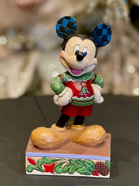 Mickey Mouse All outlet Decked Out Jim Shore Figurine