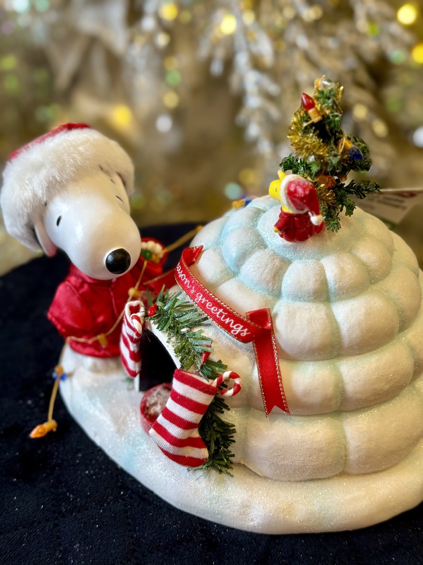 POSSIBLE DREAMS D56 SNOOPY'S PUFFER IGLOO 6016485