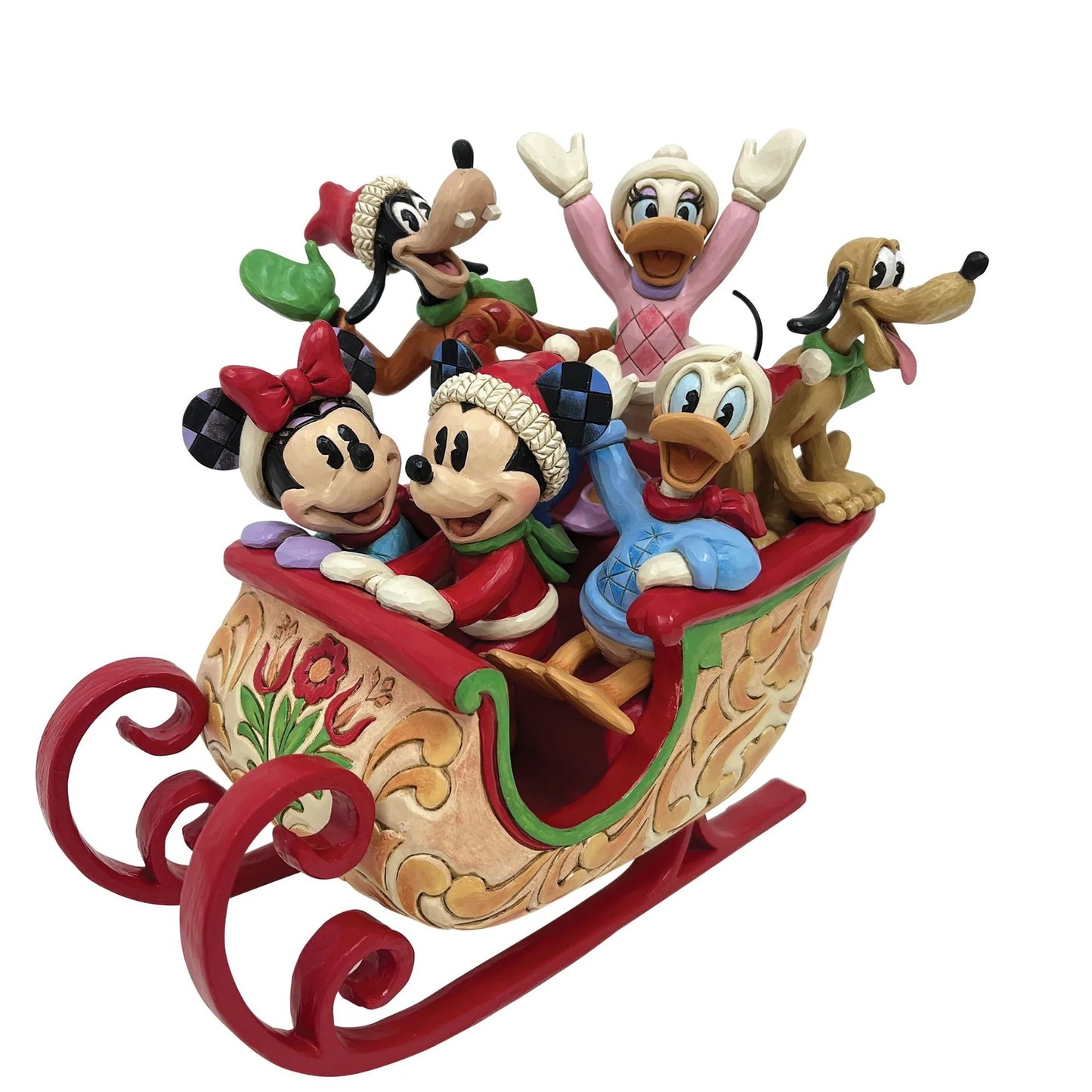 JIM SHORE MICKEY & FRIENDS SLEIGH 6016883