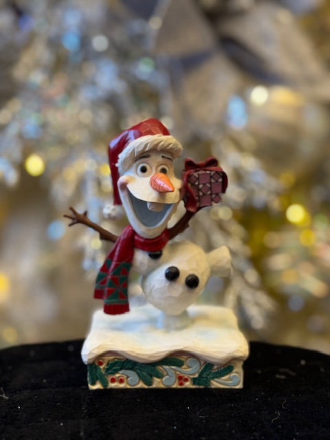 JIM SHORE DISNEY TRADITIONS - OLAF PERSONALITY POSE 6016888
