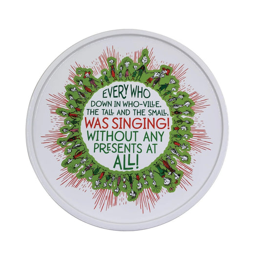 DEPT 56 - 25CM GRINCH COOKIE PLATTER 6017599
