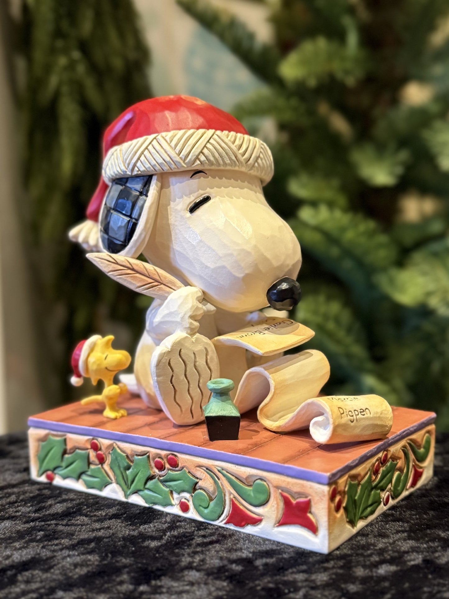 JIM SHORE - PEANUTS - SNOOPY WITH CHRISTMAS LIST 6018682