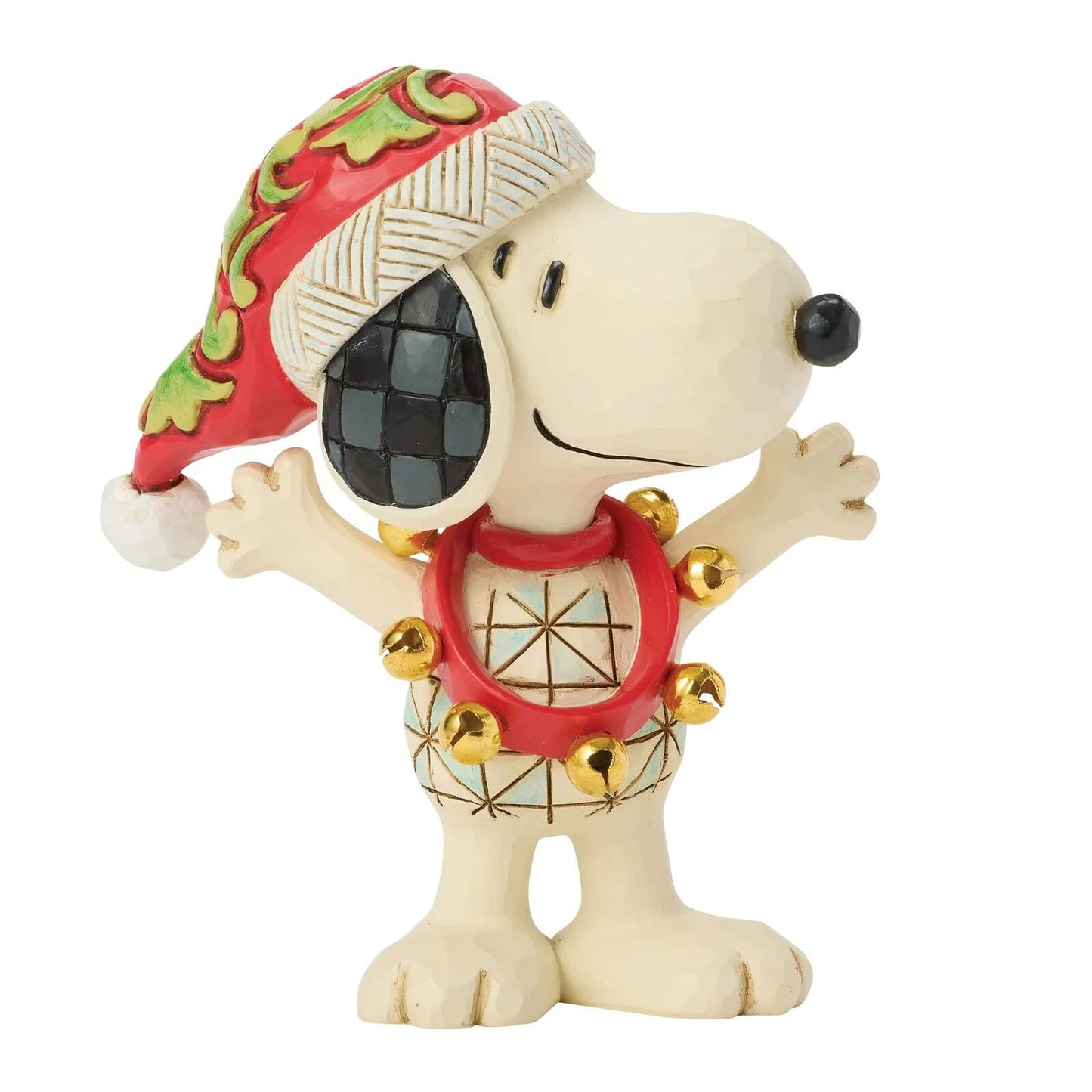 JIM SHORE - PEANUTS - SNOOPY WITH BELLS MINI 6018689