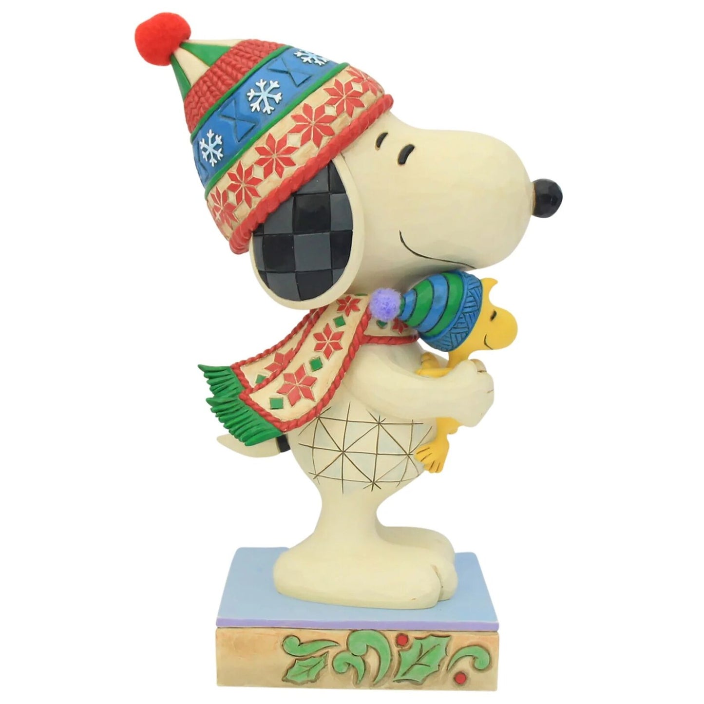 JIM SHORE - PEANUTS - SNOOPY HUGGING WOODSTOCK 6018691