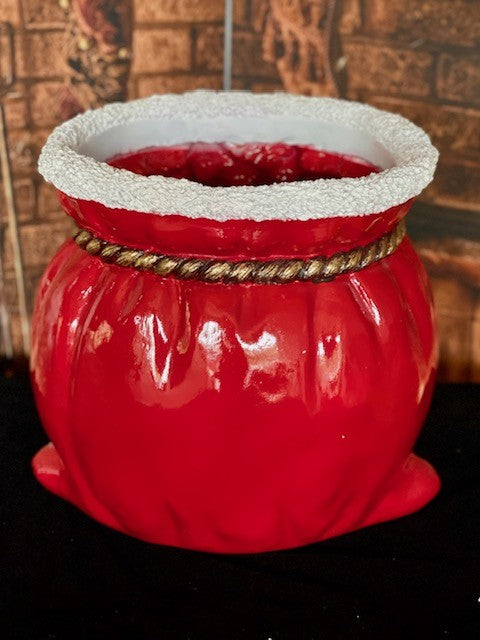 LARGE SANTA SACK TREE BASE CONTAINER 4110296