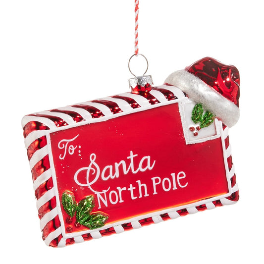 LETTER TO SANTA HANGING ORNAMENT 4520879