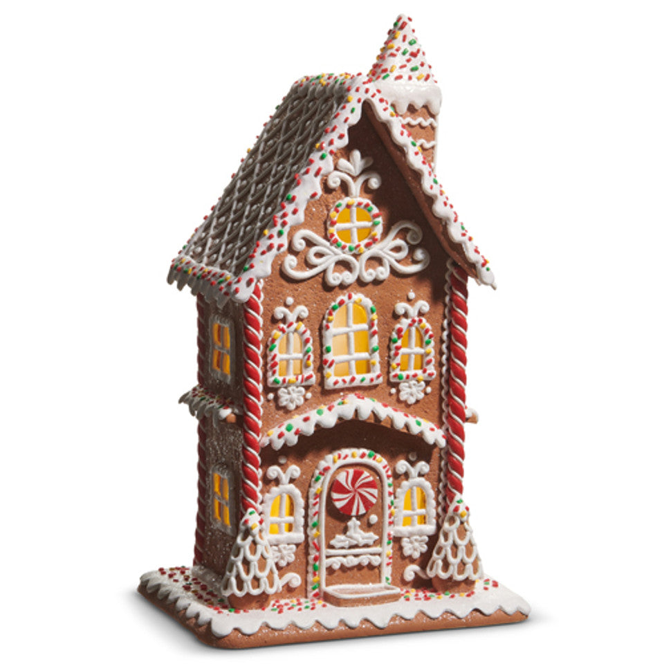 GINGERBREAD SPRINKLE HOUSE WITH CHIMNEY 4516335