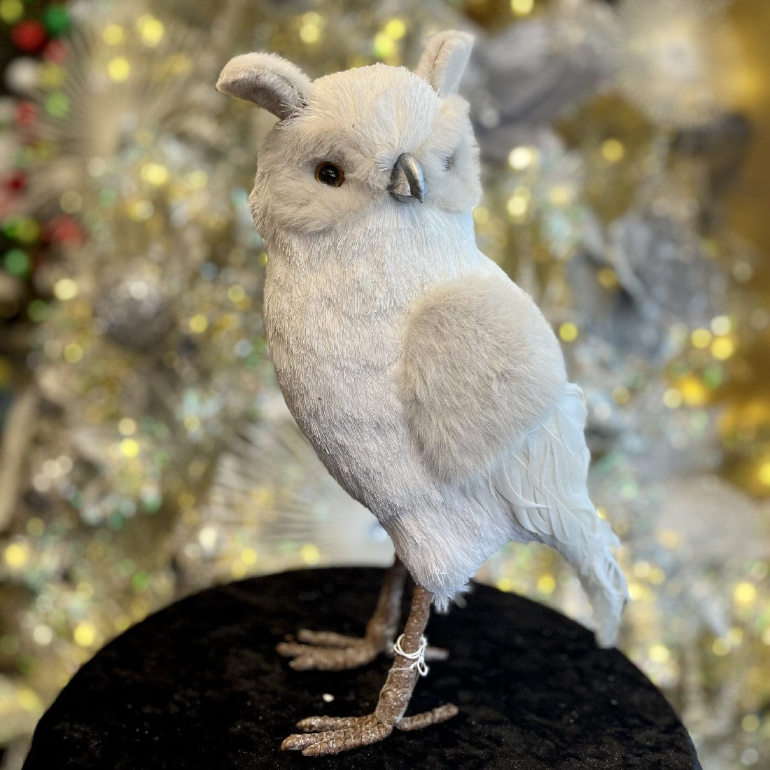 WINTER WHITE LARGE OWL 4203448