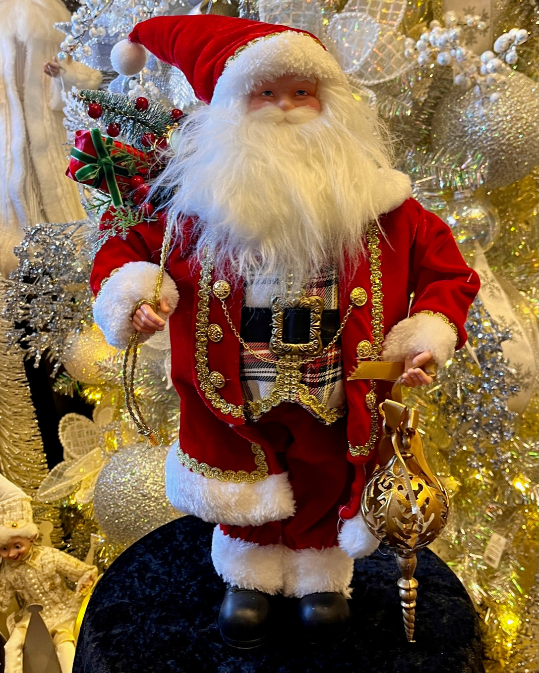 SANTA PLAID VEST 4216278