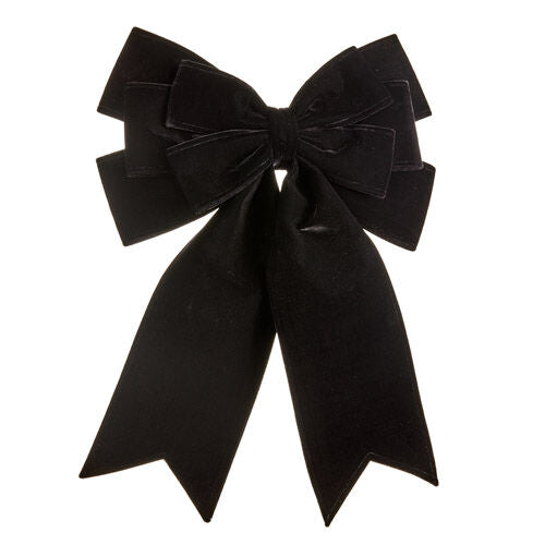 BLACK VELVET BOW 55CM 4604502