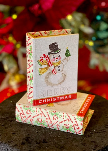 MERRY CHRISTMAS MINI SNOWMAN BOOK