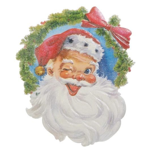 18 Inch Santa Head Cut out Wall Art 45852979