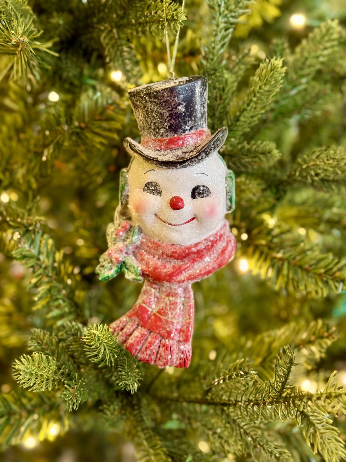 Snowman Head Ornament 4519224