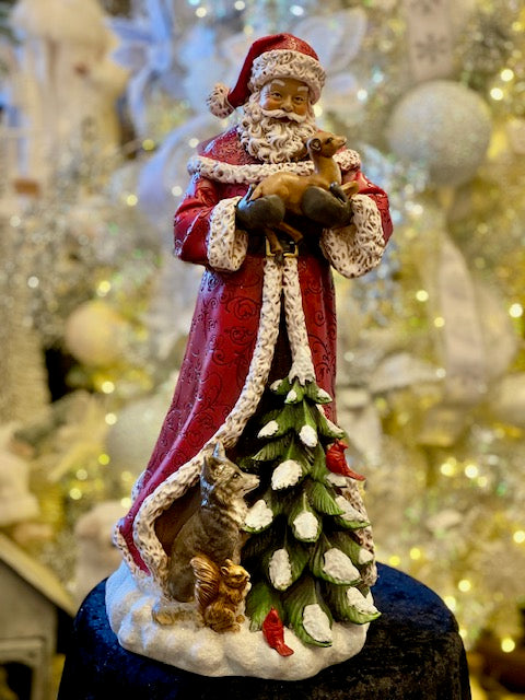JOSEPH'S STUDIO SANTA WITH BABY DEER 634512