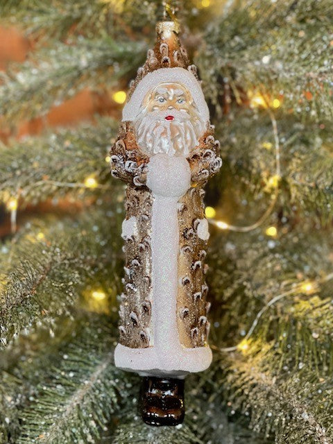 PINECONE BELSNICKLE SANTA ORNAMENT 4124568