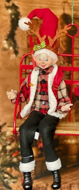 DASHER THE ELF WITH REINDEER ANTLERS 4102446