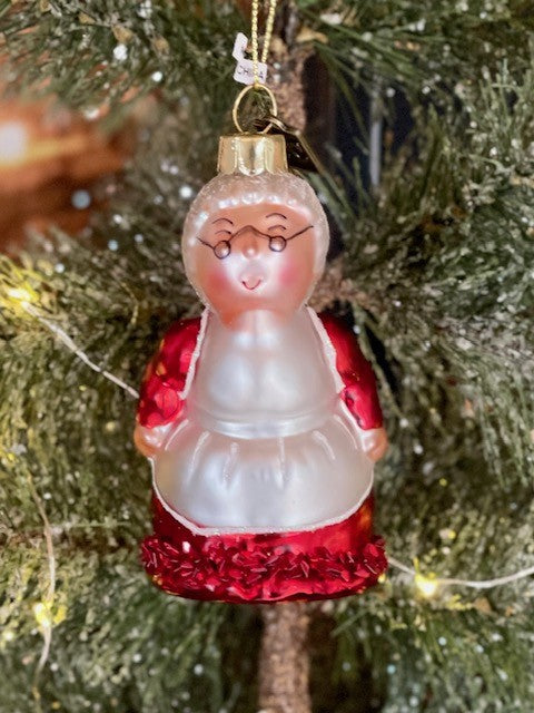 ERIC CORTINA MRS CLAUS HANGING ORNAMENT 4153127