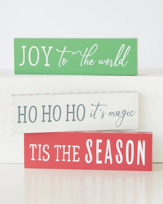 GREEN JOY TO THE WORLD BLOCK X2517