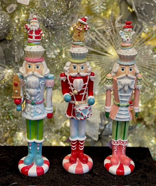 CANDY NUTCRACKER WITH SNOWMAN XSWT02C