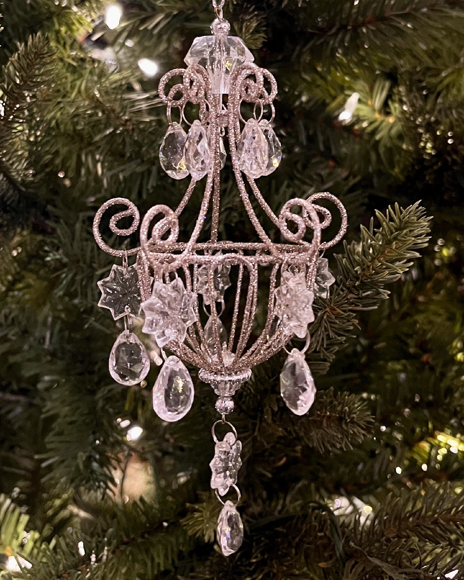 ROUND CHANDELIER HANGING ORNAMENT 4412522