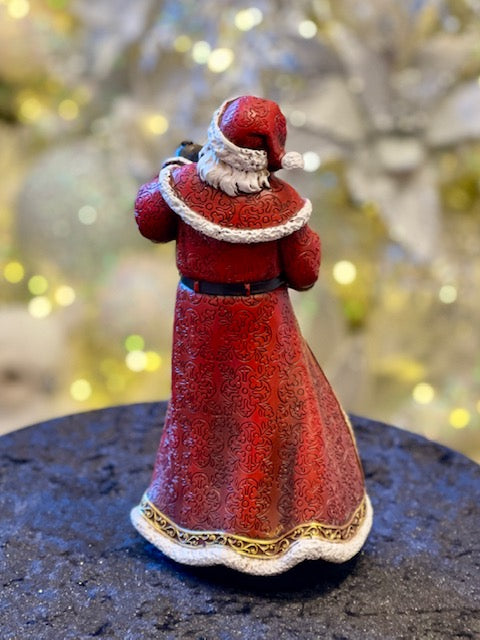 JOSEPH'S STUDIO SANTA WITH LAMP & PRESENT 633499