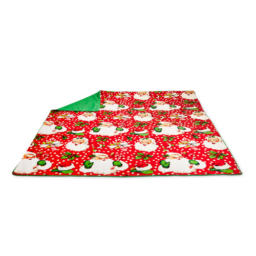RETRO SANTA TABLE CLOTH 56 INCH 4419353