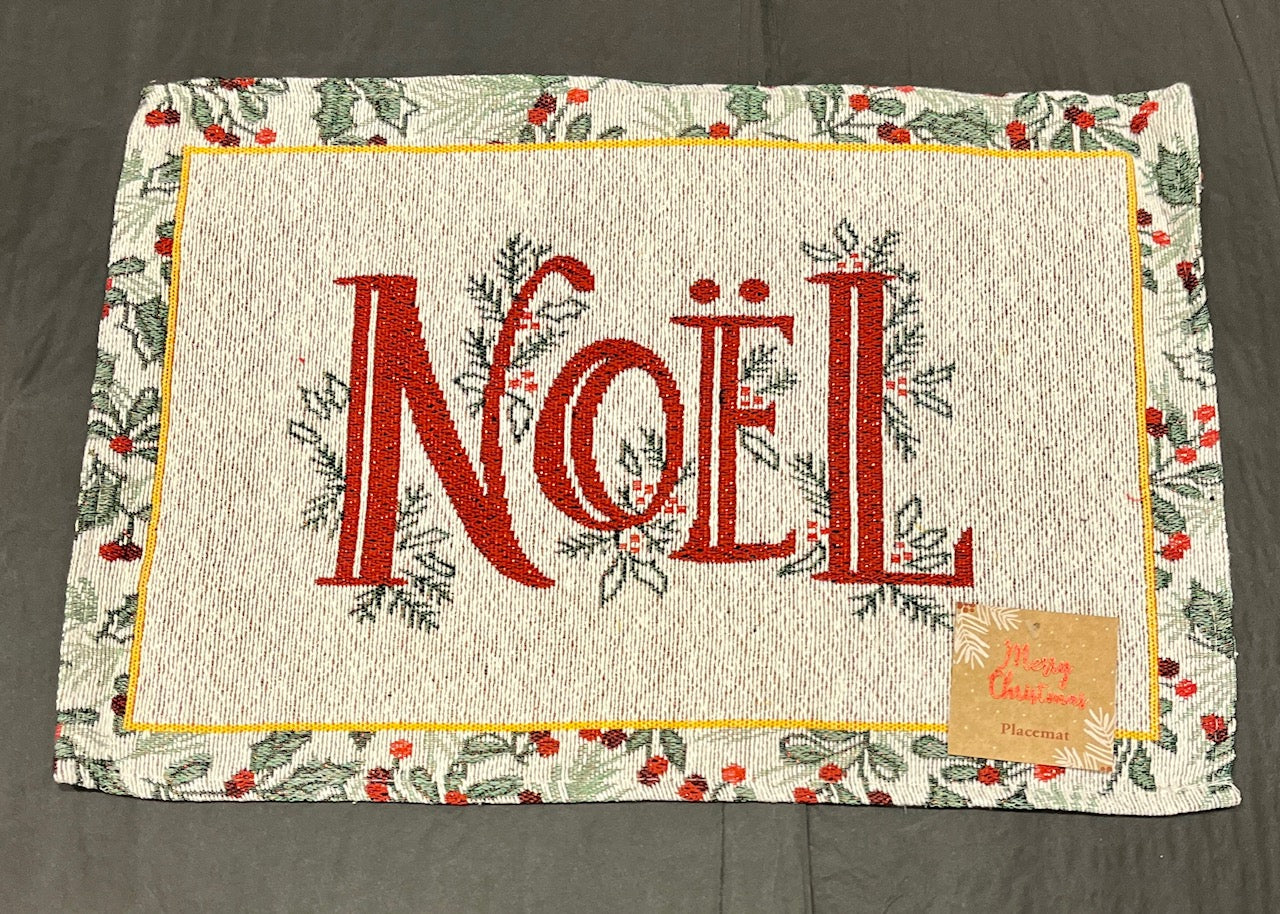 NOEL TAPESTRY PLACEMAT 174-P