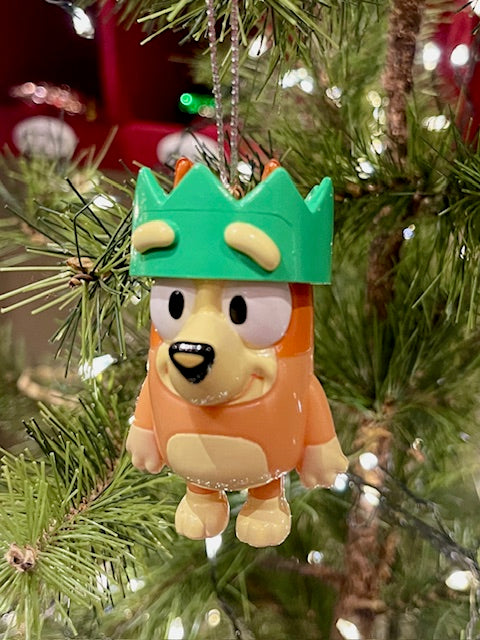 BINGO WITH GREEN HAT HANGING ORNAMENT BL1231