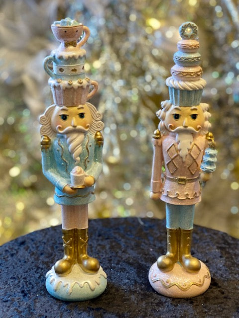 CUPCAKE PINK BLUE NUTCRACKER XCD214