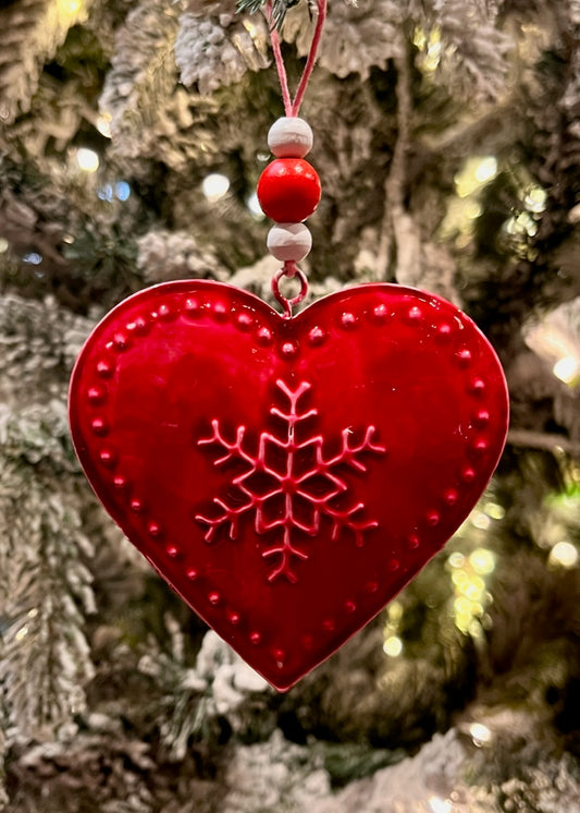 RED HEART ORNAMENT XX10624