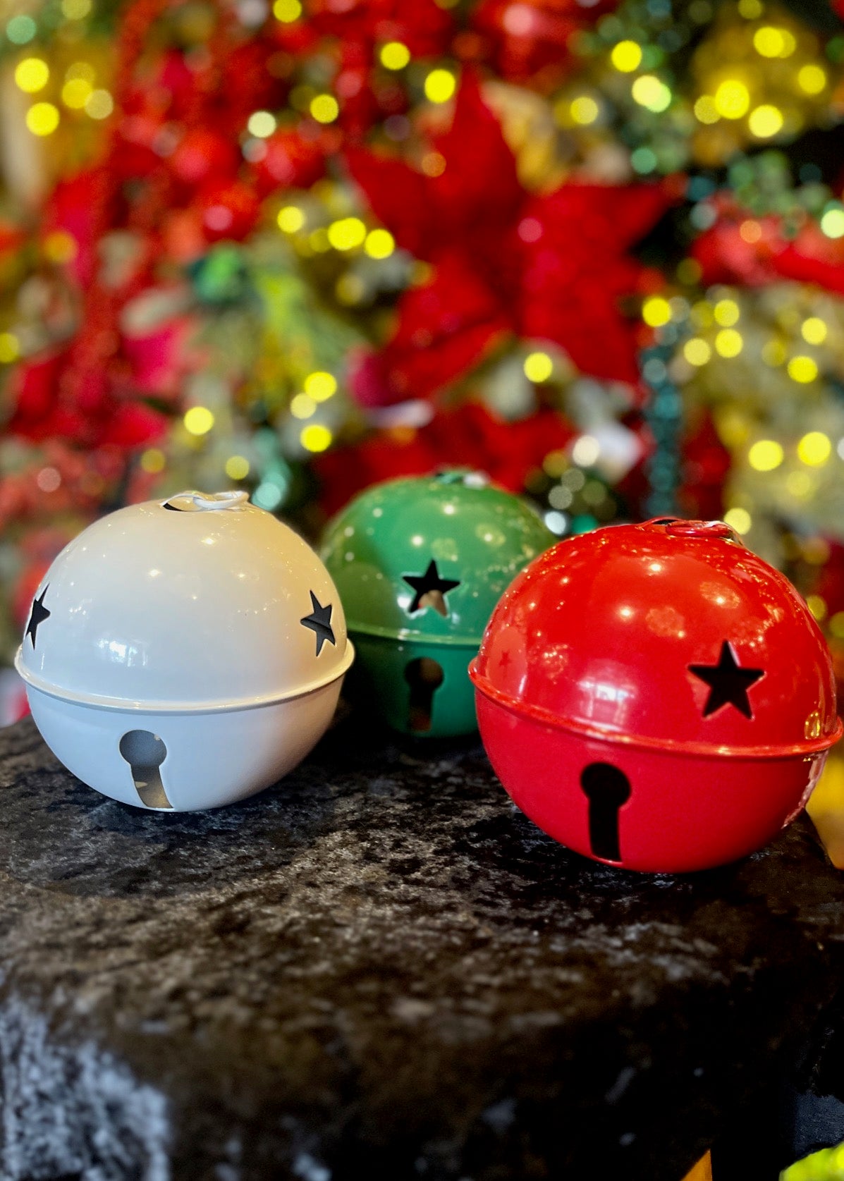 GREEN 12CM METAL BELLS XM0250