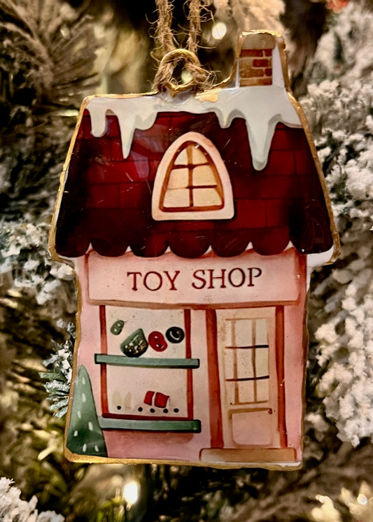 Toy Shop Hanging Enamel Ornament LT0156