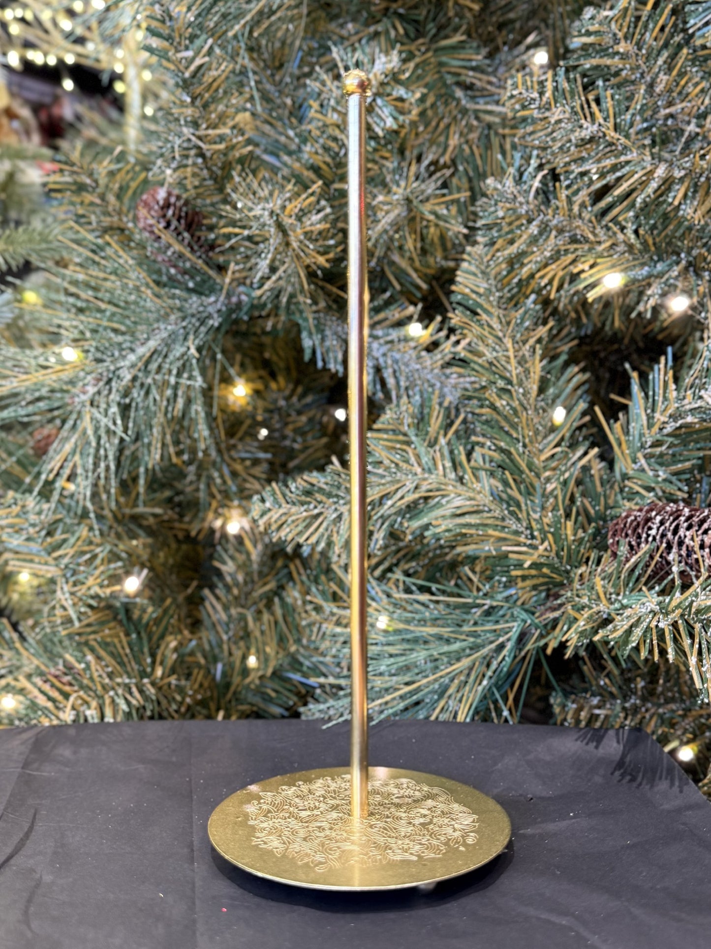 Ornate Gold Tree Topper Stand