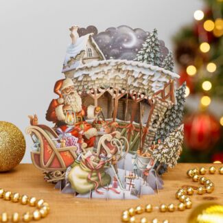 3D CHRISTMAS CARDS - THE NORTH POLE