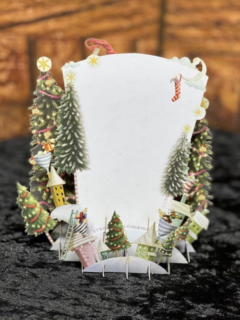 SANTA'S VILLAGE 3D CHRISTMAS CARD