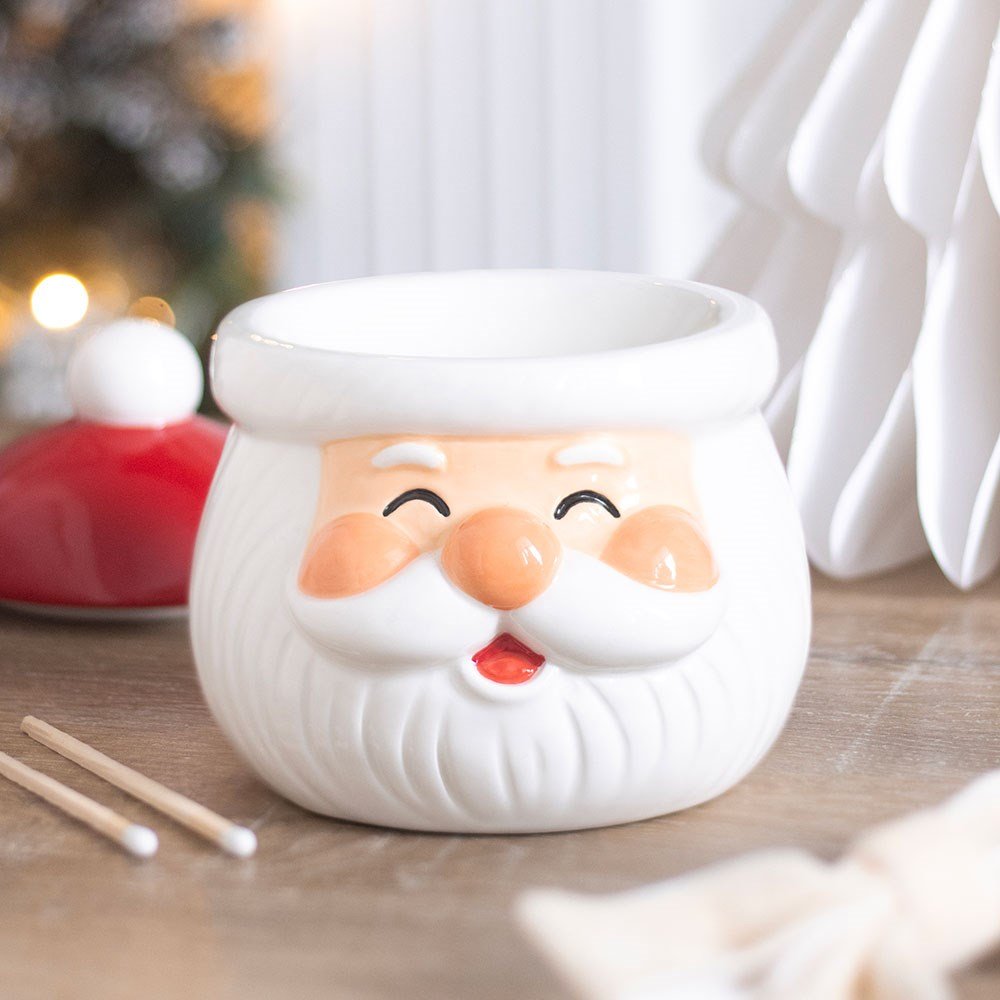 Jolly Santa Christmas Oil Burner and Wax Warmer JS56427