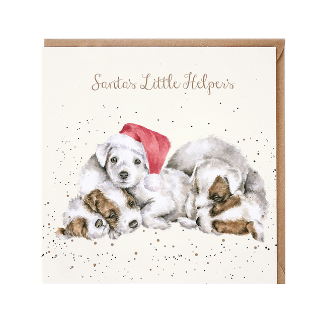 SANTA'S LITTLE HELPERS CHRISTMAS CARD