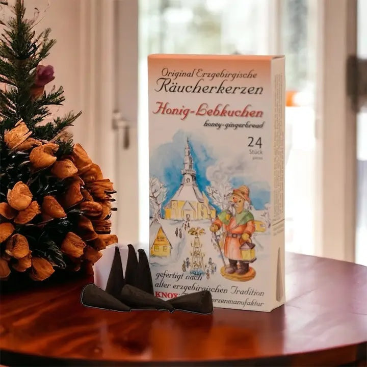 INCENSE CONES - HONEY GINGERBREAD 24 PIECES