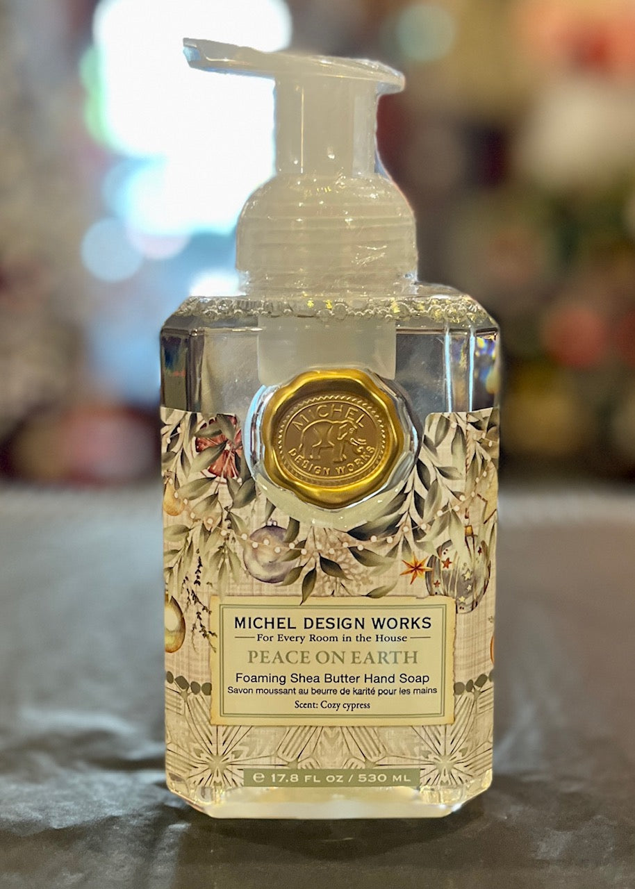 PEACE ON EARTH FOAMING HAND SOAP FOA445