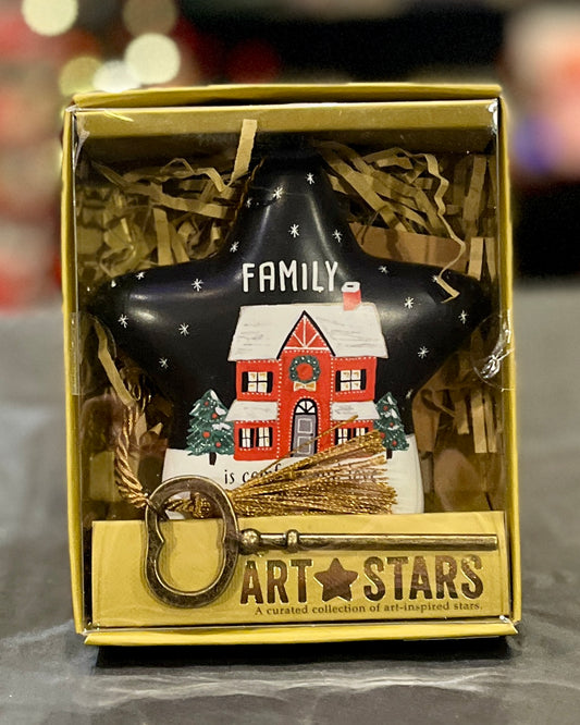 ART STARS CHRISTMAS - FAMILY, COMFORT & LOVE