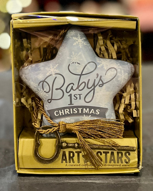 ART STARS CHRISTMAS - BABY'S FIRST