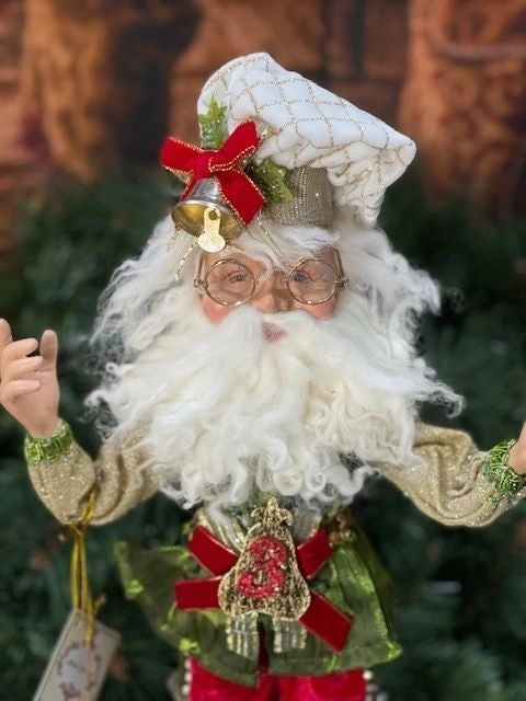 MARK ROBERTS NORTH POLE MEDIUM - THREE FRENCH HENS ELF 51-97016